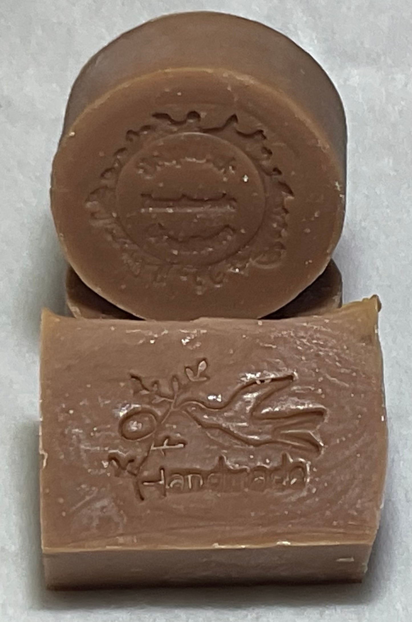 Photo of cherry tobacco men’s soap bars and pucks